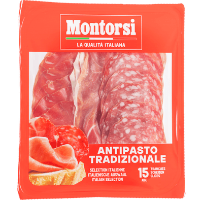 MONTORSI Antipastischotel italiaans - 120 g
