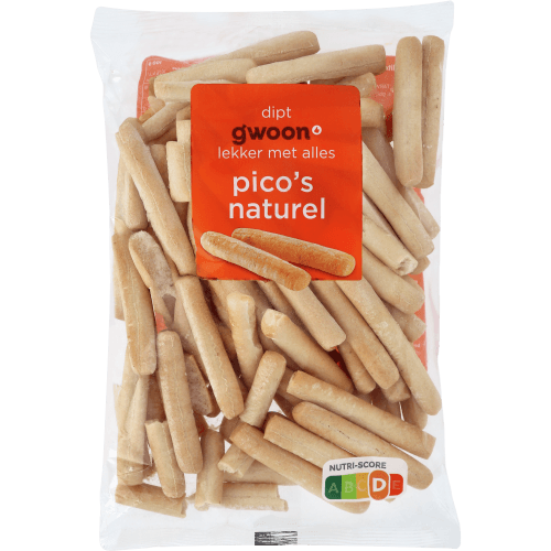 Foto van G'woon Pico naturel op witte achtergrond