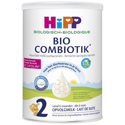 Foto van Hipp Bio combiotik opvolgmelk 2 op witte achtergrond