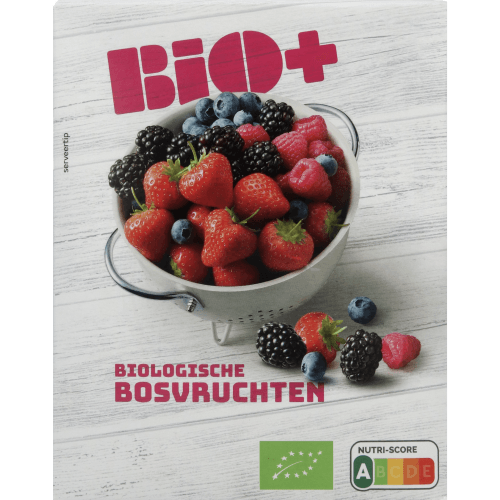 Foto van Bio+ Bosvruchten op witte achtergrond
