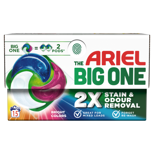 Ariel All-in-1 pods color the big one