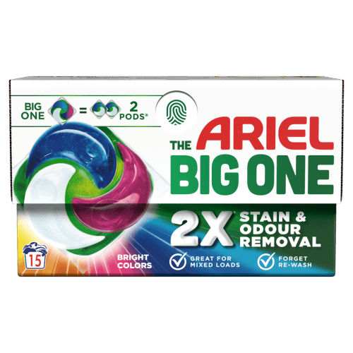 Foto van Ariel All-in-1 pods color the big one op witte achtergrond