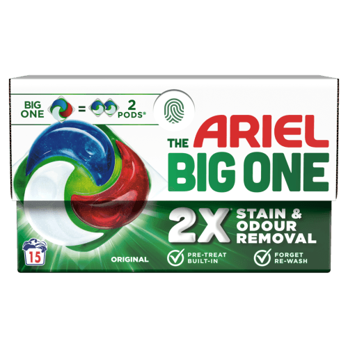 Foto van Ariel All-in-1 pods original the big one op witte achtergrond