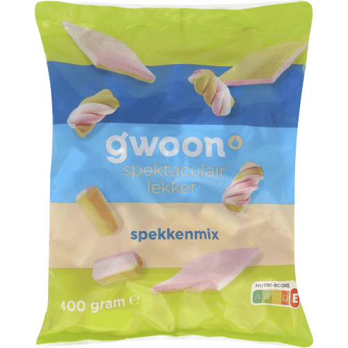Foto van G'woon Spekkenmix op witte achtergrond