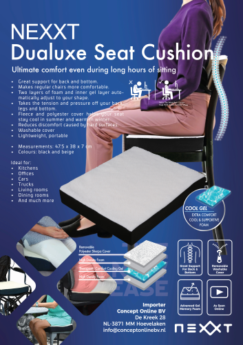 NEXXT Orthopedisch zitkussen