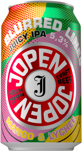 Foto van Jopen Mango & lychee op witte achtergrond