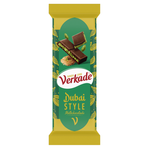 Foto van Verkade Dubai style reep op witte achtergrond