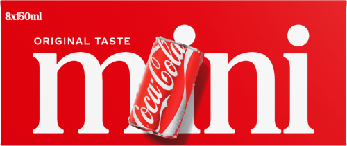 Foto van Coca-Cola Regular 8 x 15 cl op witte achtergrond
