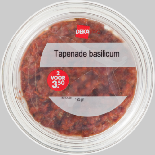 DekaVers Tapenade basilicum