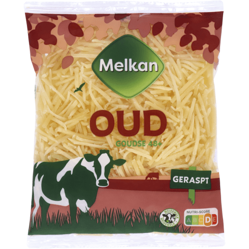 Melkan Oud 48+ geraspt