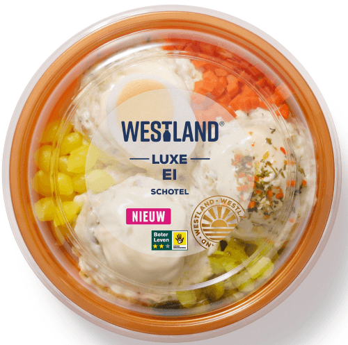 Foto van Westland Salade ei op witte achtergrond