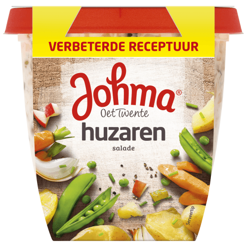 Foto van Johma Salade huzaren op witte achtergrond