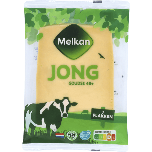 Foto van Melkan Goudse jong 48+ plakken op witte achtergrond