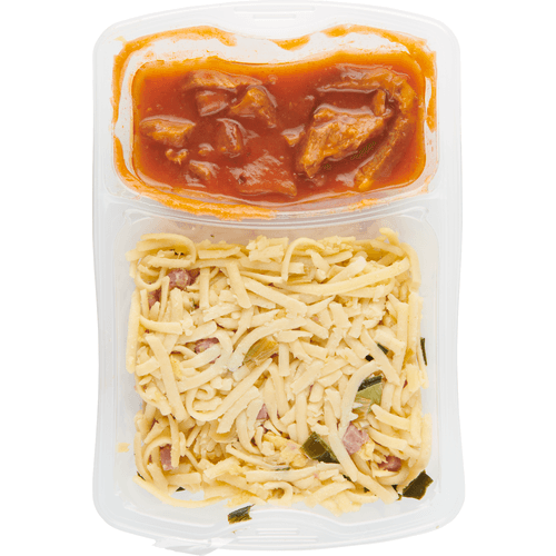 Foto van Daily Chef Bami + babi pangang op witte achtergrond