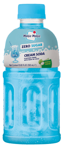 Foto van Mogu Mogu Zero cream kokosnoot op witte achtergrond