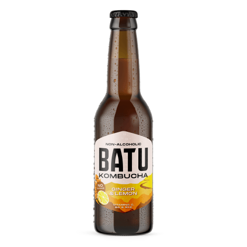 Foto van Batu Kombu Ginger & lemon op witte achtergrond