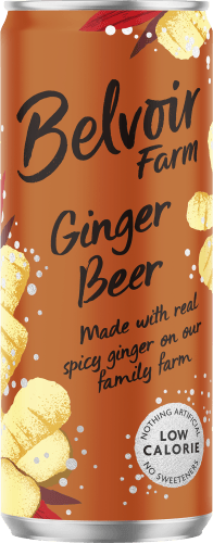 Foto van Belvoir Ginger beer op witte achtergrond