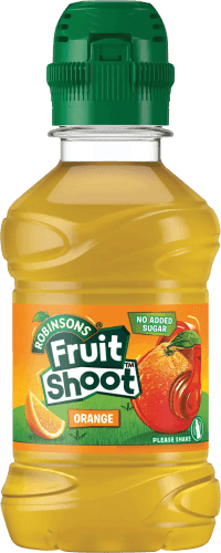 Foto van Robinsons Fruit shoot orange op witte achtergrond