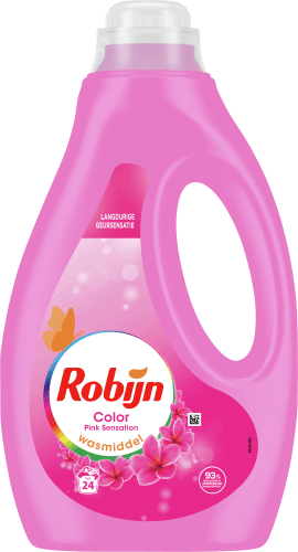 Foto van Robijn Wasmiddel vloeibaar pink sensation 24wb op witte achtergrond
