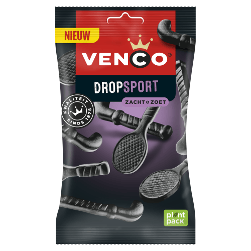 Foto van Venco Dropsport zachtzoet op witte achtergrond