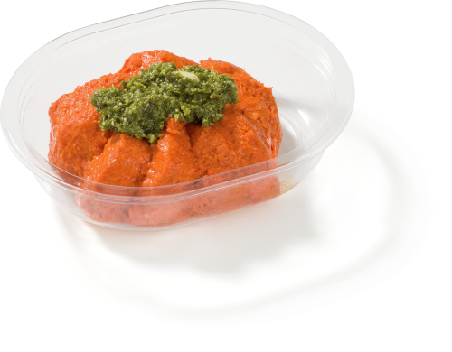 Filet american pesto