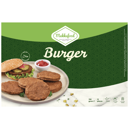 Mekkafood Burger 12 st.