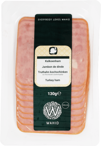Foto van Wahid Hpp kalkoenham op witte achtergrond