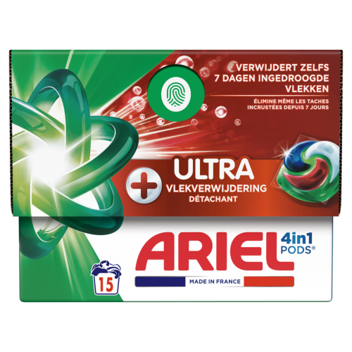 Ariel All-in-1 pods ultra vlekverwijdering