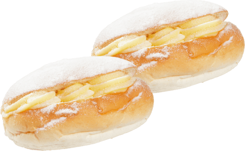 Foto van Roombroodjes op witte achtergrond