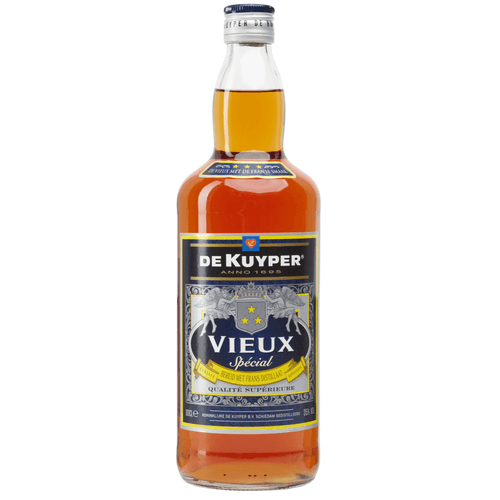 Foto van De Kuyper Vieux op witte achtergrond