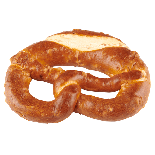 Foto van Pretzel op witte achtergrond