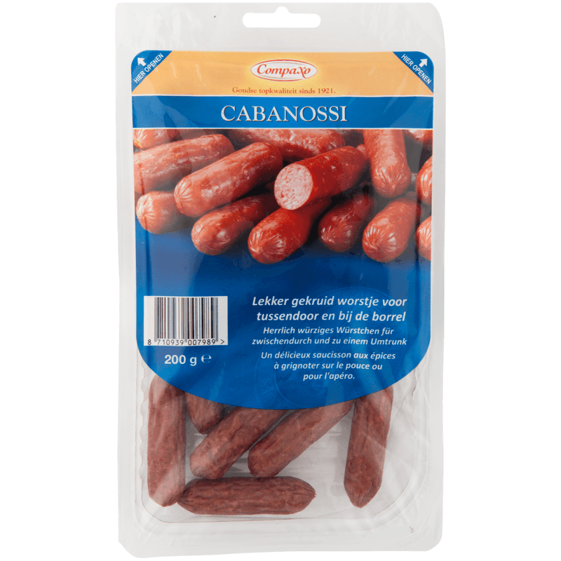 Compaxo Cabanossi droge worst