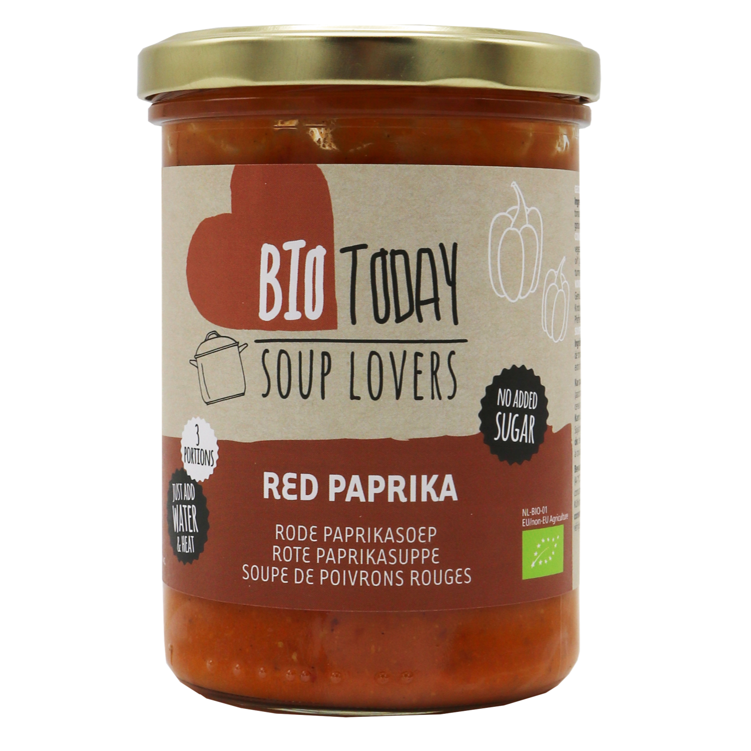BioToday Rode paprikasoep