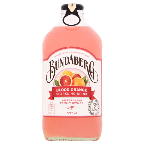 Foto van Bundaberg Blood orange op witte achtergrond