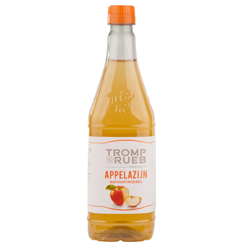 Foto van Tromp & Rueb Appelazijn natuurtroebel op witte achtergrond