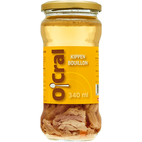 Foto van O'cral Bouillon kip op witte achtergrond