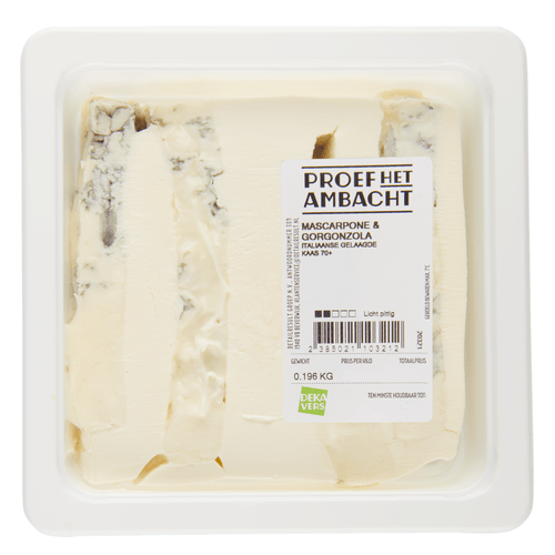 Foto van DekaVers Magormascarpone op witte achtergrond