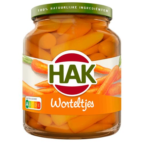 Foto van Hak Wortelen extra fijn op witte achtergrond