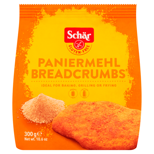 Foto van Schär Paneermeel broodkruimels glutenvrij op witte achtergrond