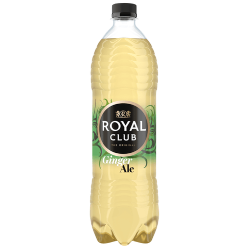 Foto van Royal Club Ginger ale op witte achtergrond
