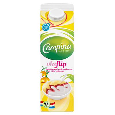 Campina Vlaflip vanille - 1 liter
