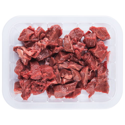 Foto van DekaVers Runderhart op witte achtergrond