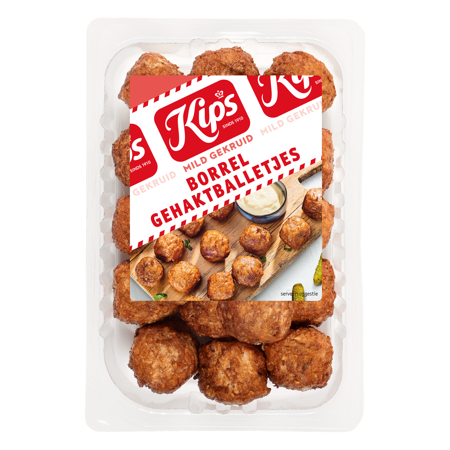 Kips Borrel gehaktballetjes