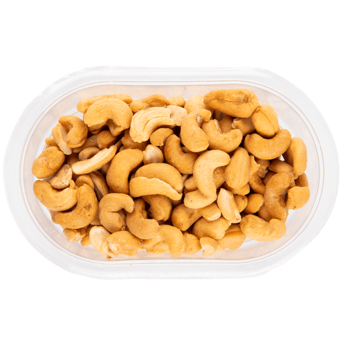 Foto van 1 de Beste Cashewnoten ongezouten op witte achtergrond