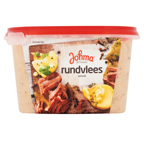 Foto van Johma Rundvleessalade superieur op witte achtergrond