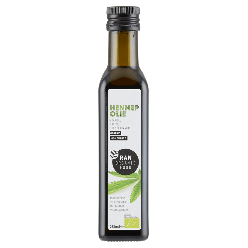 Raw Organic Hennepolie raw