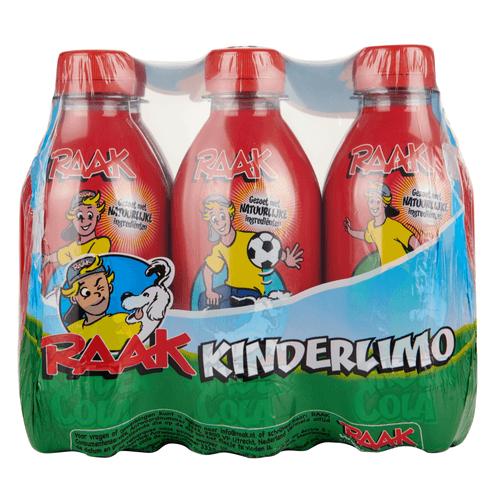Foto van Raak Kindercola op witte achtergrond