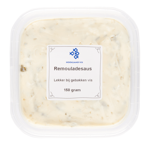 Foto van Hoogland Remouladesaus op witte achtergrond