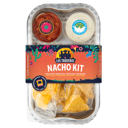 Foto van Los Taqueros Nachokit op witte achtergrond