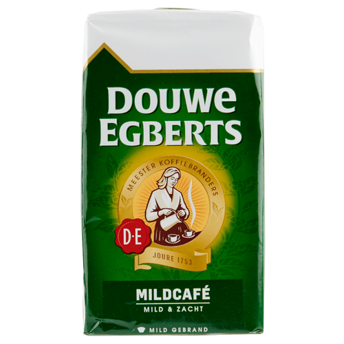 Foto van Douwe Egberts Filterkoffie mild op witte achtergrond